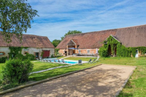 So Villa La Repreneliere 45 - Heated pool - Soccer - 2h from Paris - 30 beds